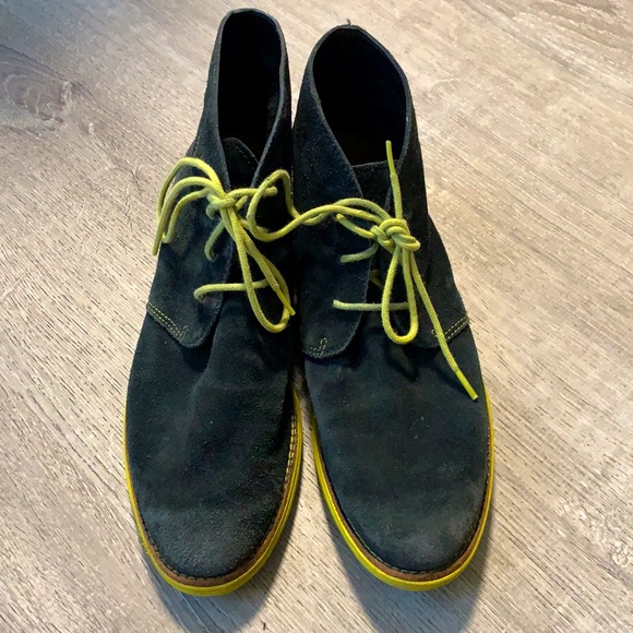 Cole Haan LunarGrand Chukka Boots Volt Suede - Picture 3 of 6